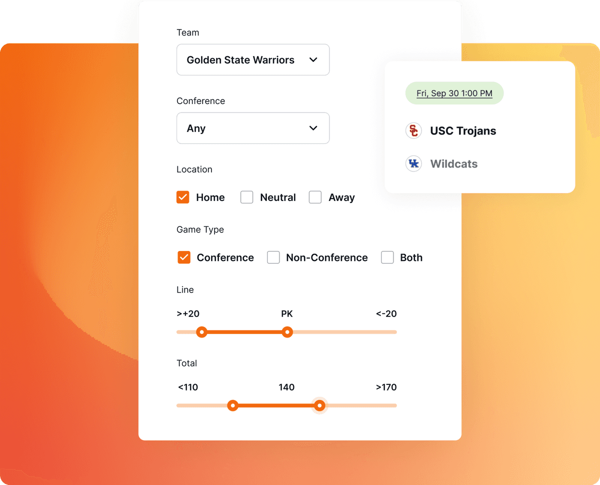 Uncover Betting Trends feature